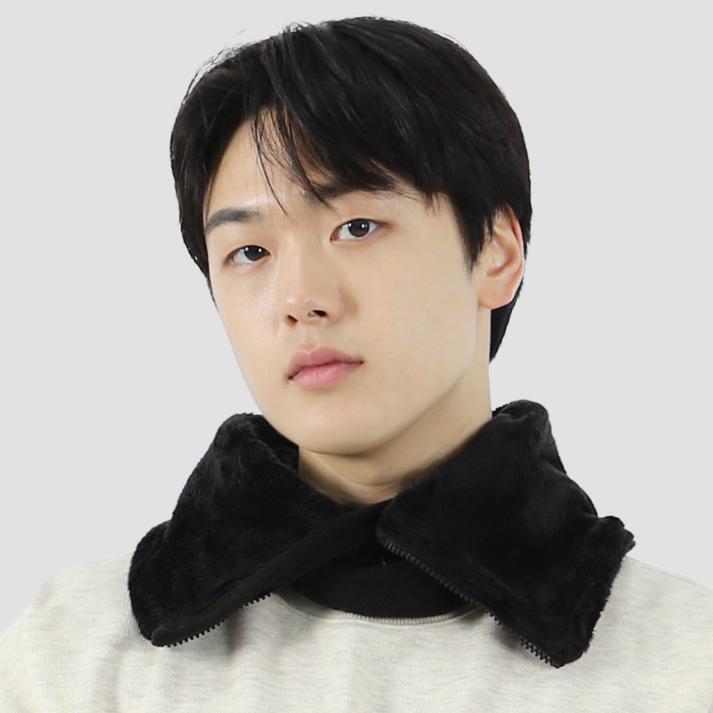 카르닉 지퍼 넥워머 겨울 방한 목토시 멀티스카프 남자 여자 골프 자전거 - 상세 이미지 4