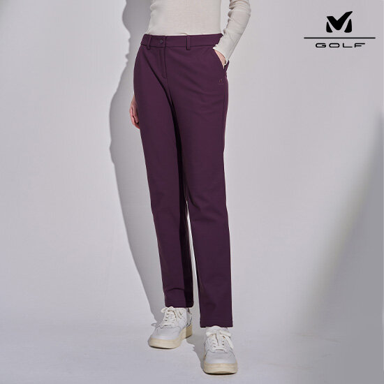 [단품] 24FW 밀레골프 본딩팬츠 여성 퍼플 1종