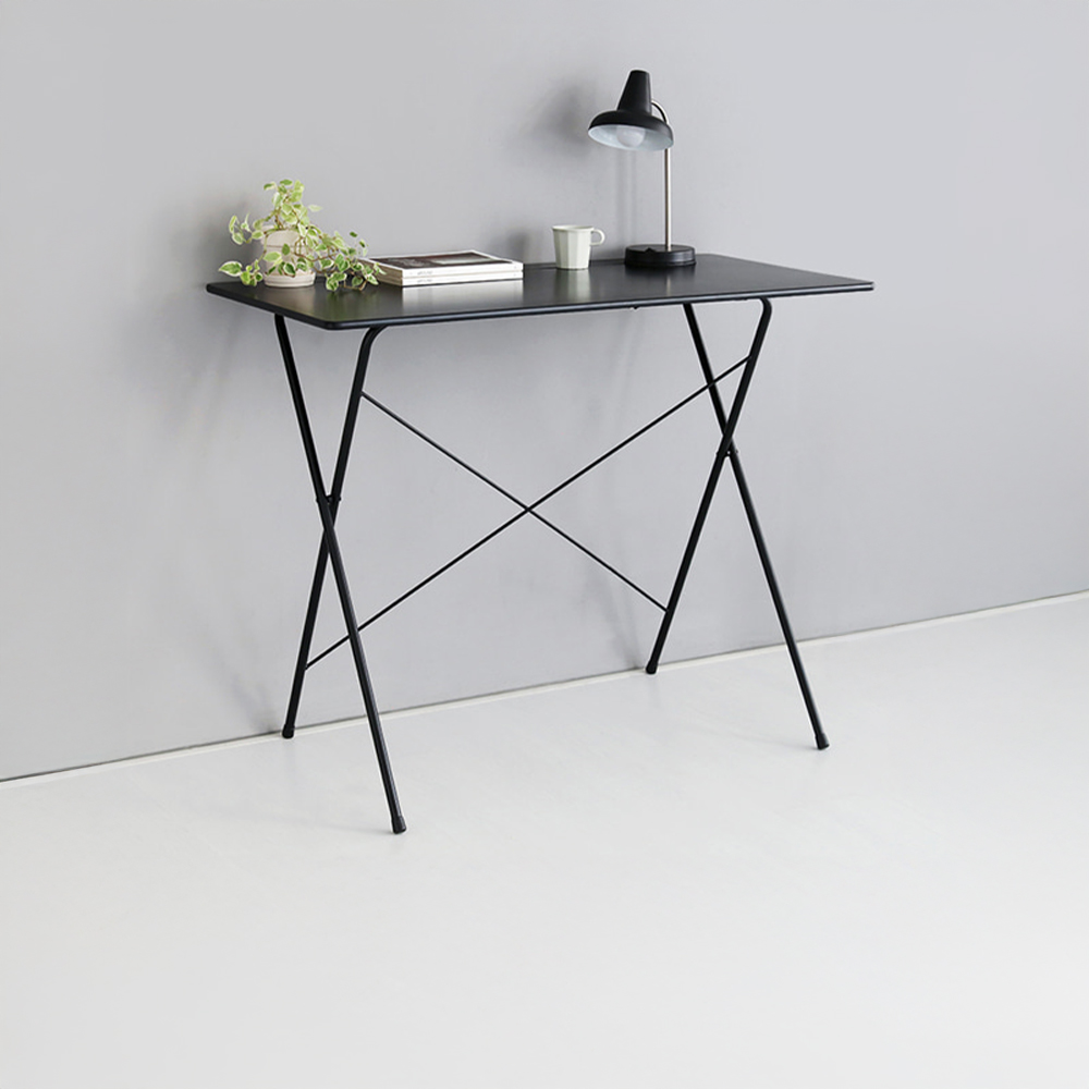 GOSI 스탠딩 접이식테이블 120 SM-2200B 래치드블랙 6871.0576