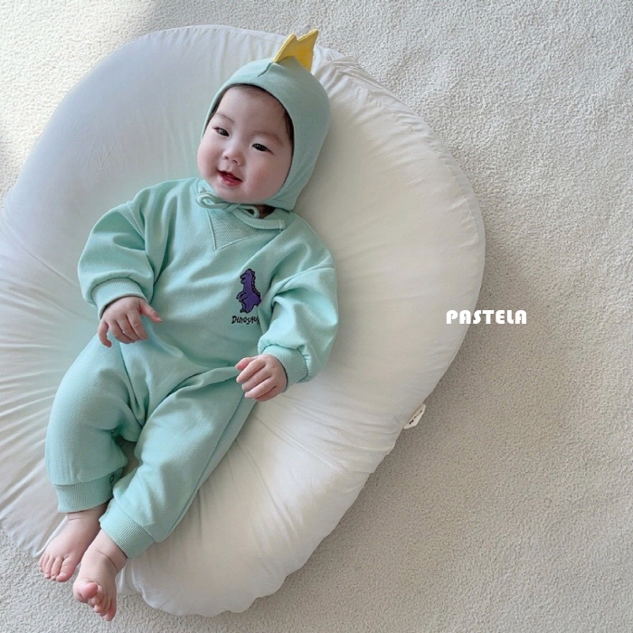 3개월아기옷 공룡 슈트 50일 2개월 6개월 출산선물 영유아옷 촬영의상 남아 여아 귀여운 - 상세 이미지 5