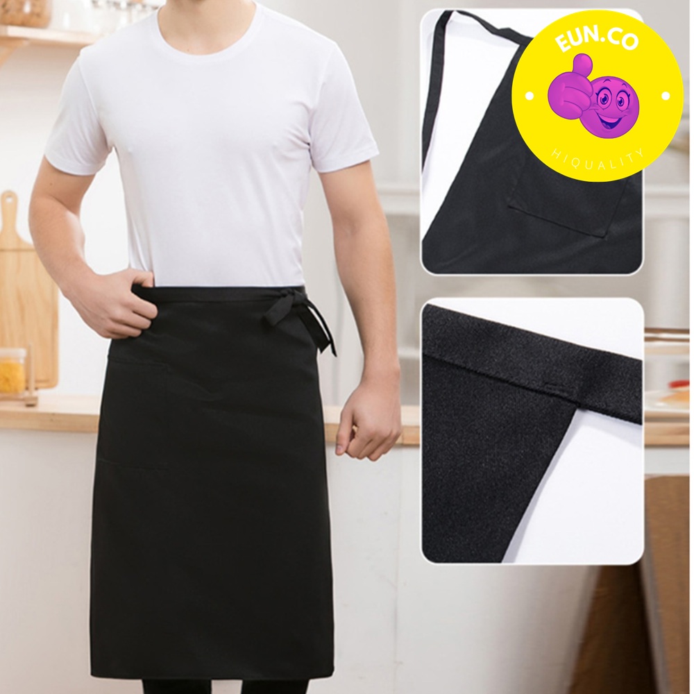 일식 셰프 허리 랩 앞치마 남성용 레스토랑 쉐프 옷