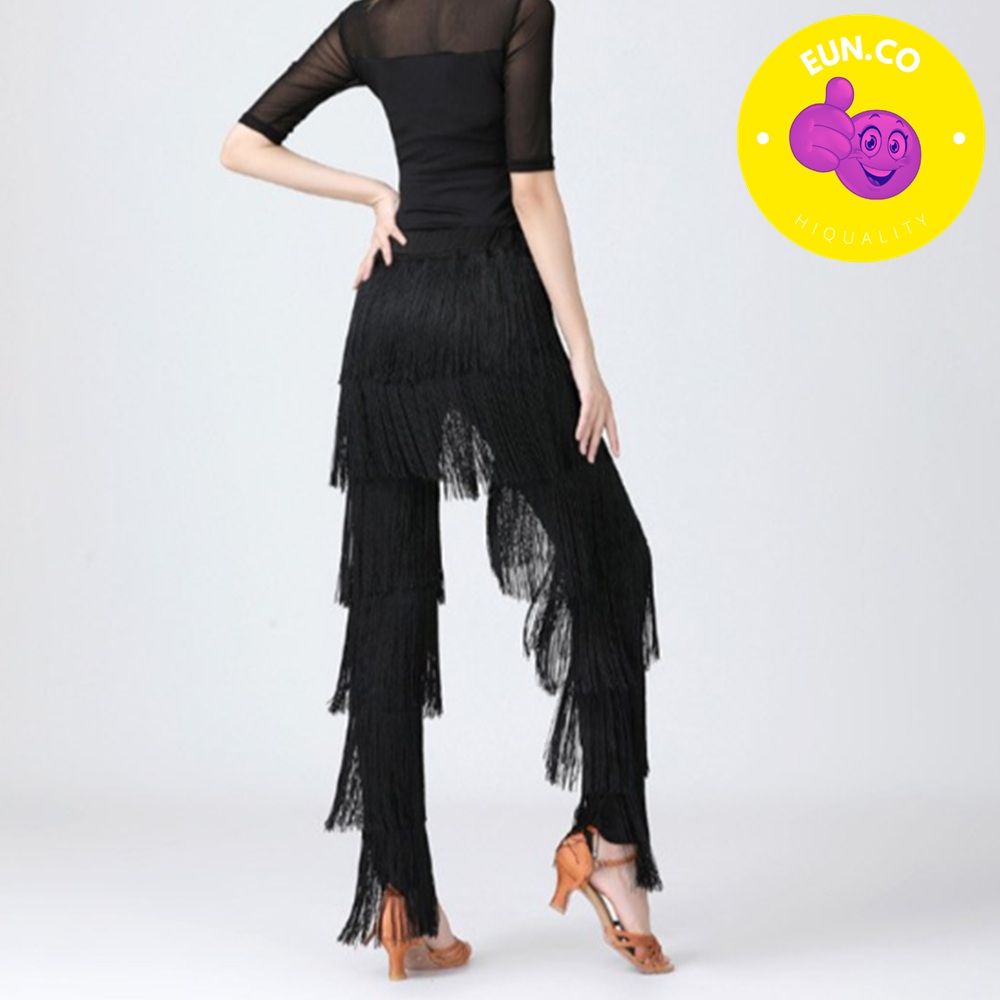 검정 댄스 바지 팬츠 공연의상 치어리더복 밸리복