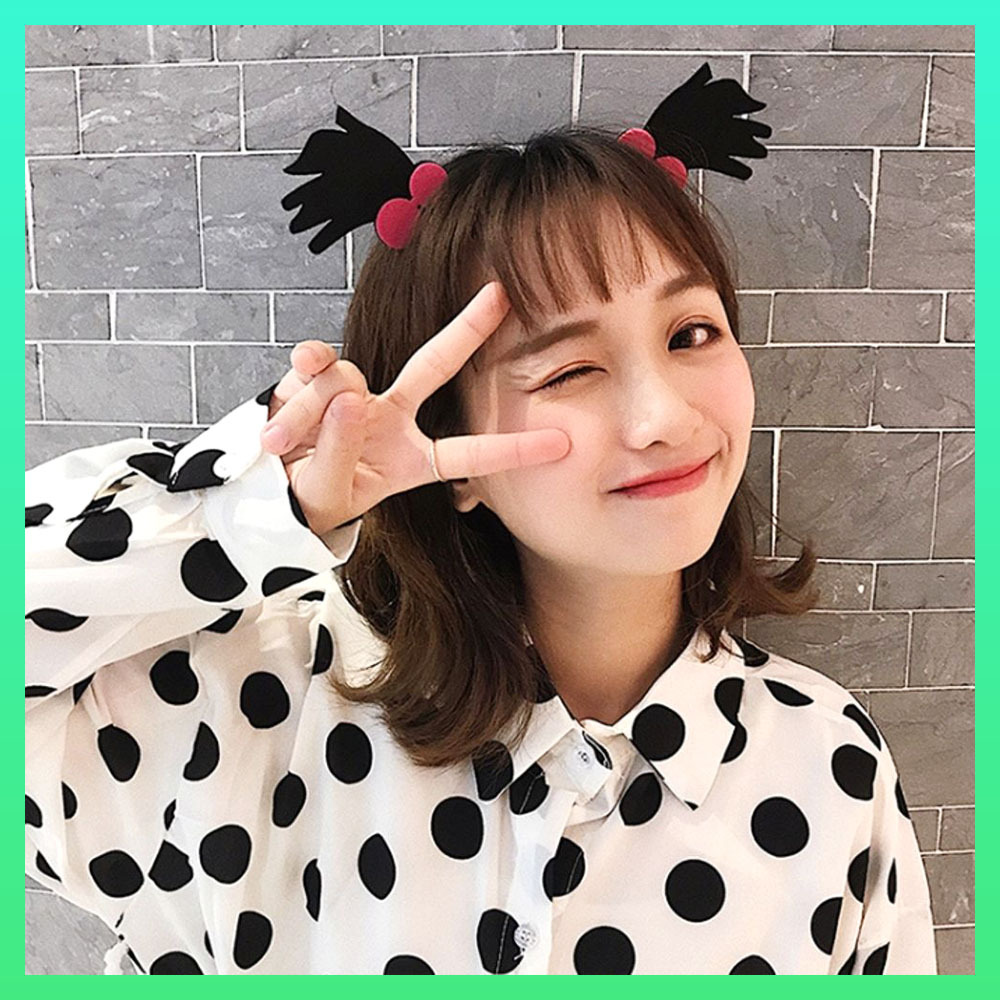 헤어띠 3종 생일 파티 파티용 인싸 삐삐 축제 헤어 띠 악마 용품 장식 소품 이벤트 코스 : 가까움몰