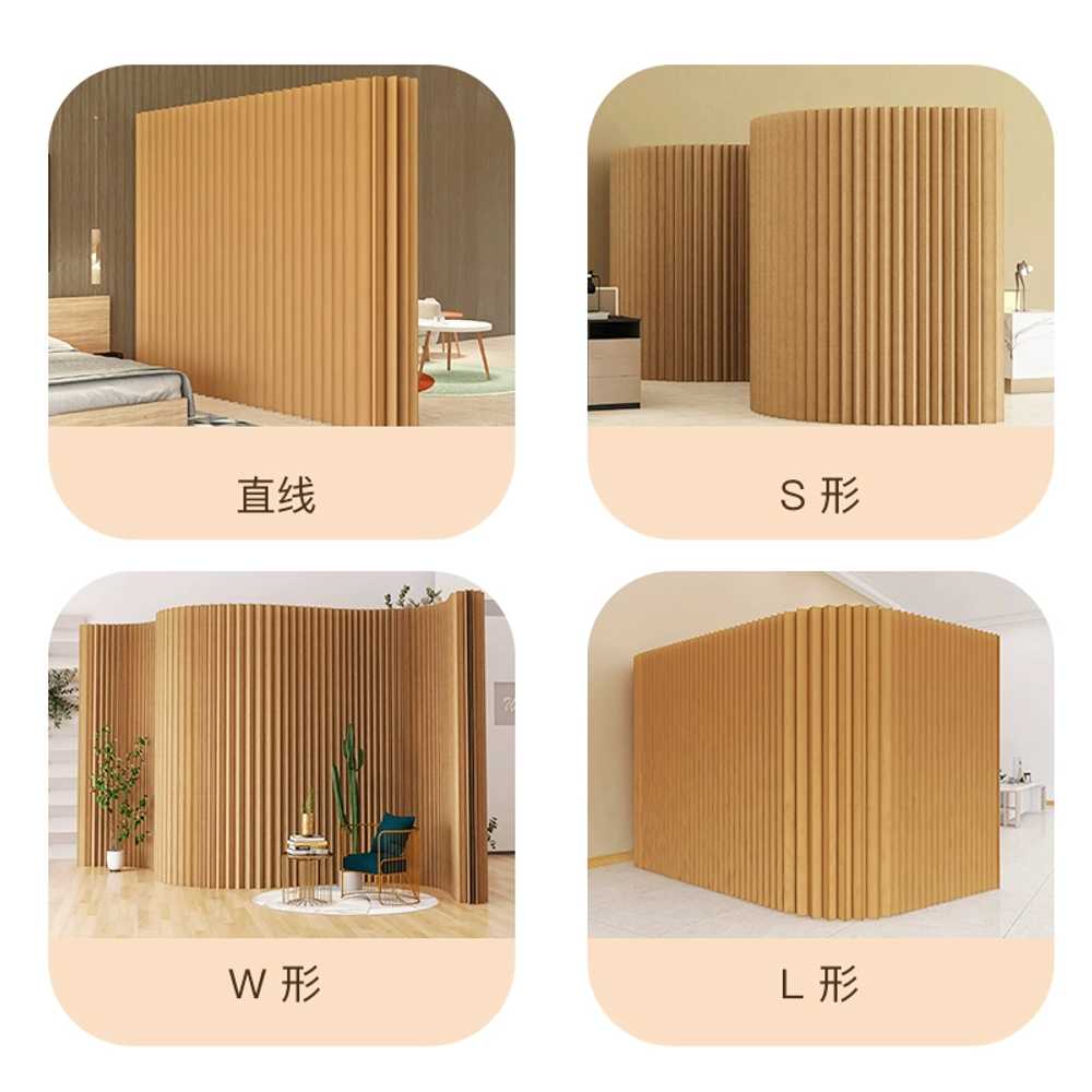 종이파티션 갤러리 전시 종이 가벽 인테리어 가림막 1.6x2m 28cm - 상세 이미지 5
