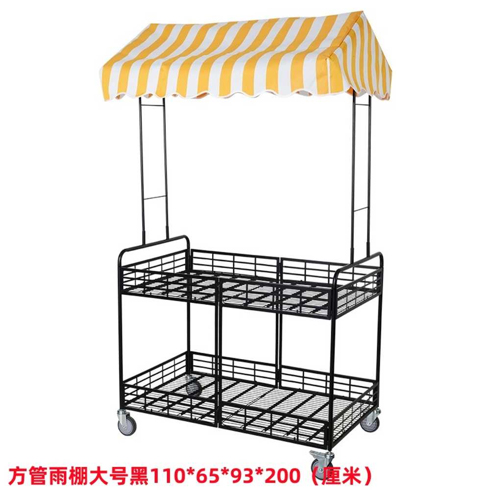 이동식 매대 플리마켓 전시대 판촉대 이동 트롤리 80cm - 상세 이미지 3