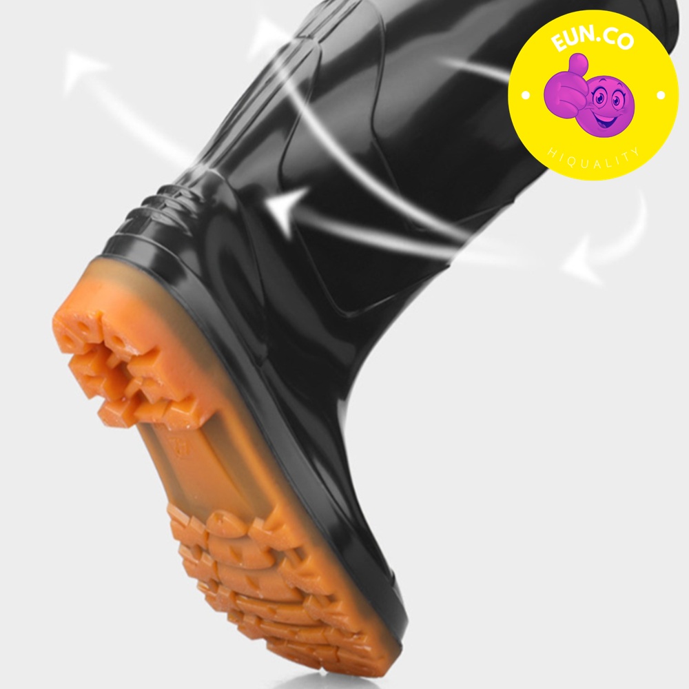 작업 현장 작업화 건설 공장 방수화 안전장비 PVC 재질