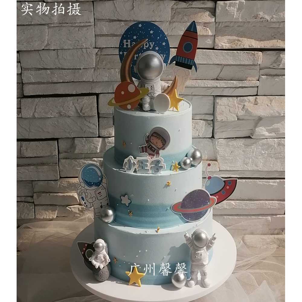 모형 케이크 웨딩 장식 칠순 모조 케익 기념일 사진 10/8/6인치 9cm - 상세 이미지 2