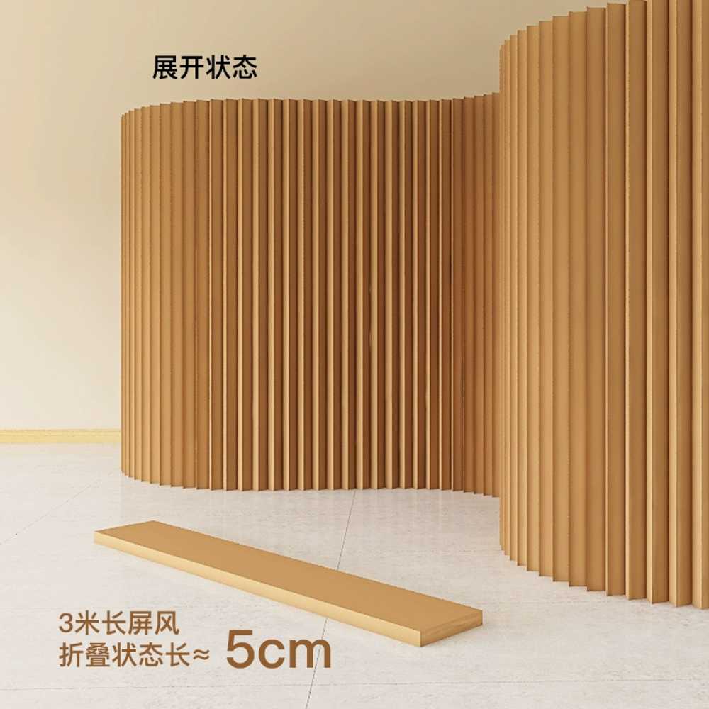 종이파티션 갤러리 전시 종이 가벽 인테리어 가림막 1.6x2m 28cm - 상세 이미지 4