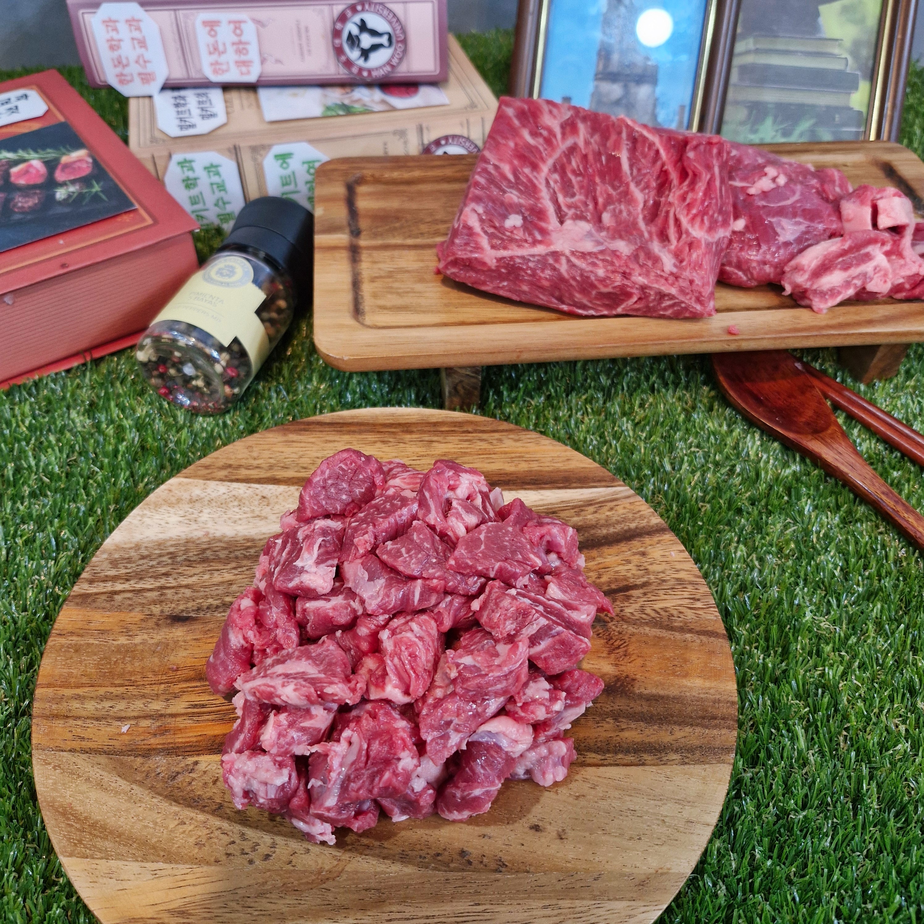한우 암소 갈비살 국거리 소고기 300g 500g - 메인 이미지