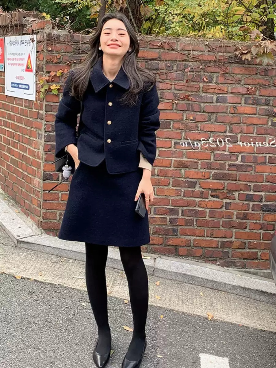조립식 가족 5화 서지혜 코트 숏 박달 카라넥 고급진 의상 옷 패션 - 상세 이미지 2