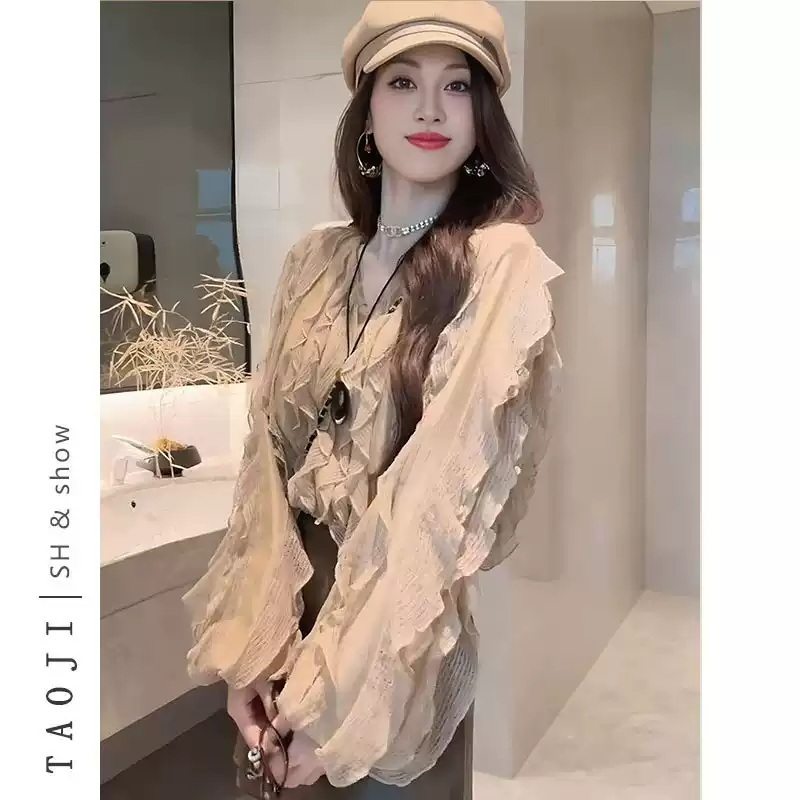 용감무쌍 용수정 109화 지수원 블라우스 셔츠 금한양 페미닌 우아한 의상 옷 패션 - 상세 이미지 2