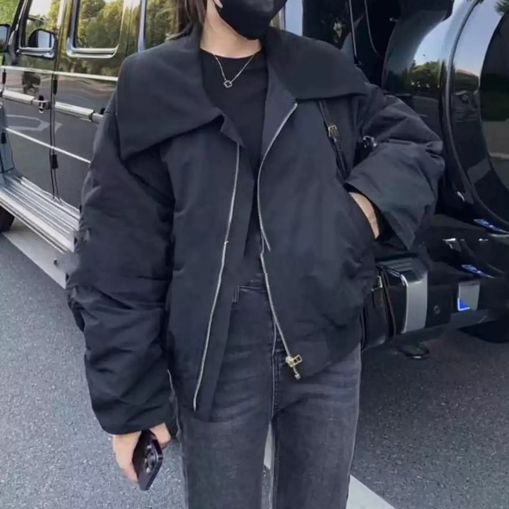 이토록친밀한배신자 4화 채원빈 점퍼 패딩 김정진 간절기 두꺼운 의상 옷 패션 - 상품 이미지