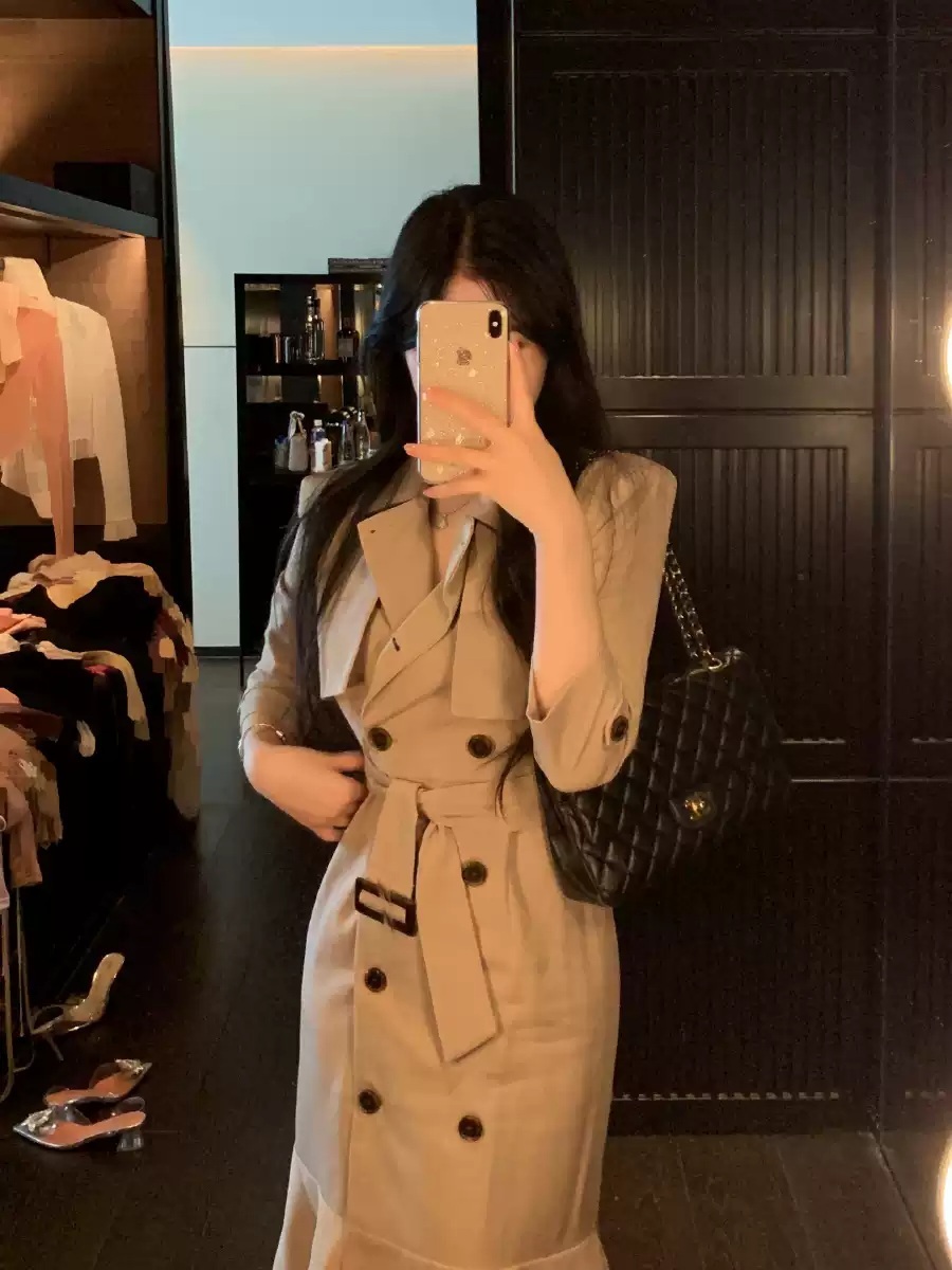 조립식 가족 6화 김혜은 코트 트렌치 권정희 원피스 슬림핏 의상 옷 패션 - 상세 이미지 3