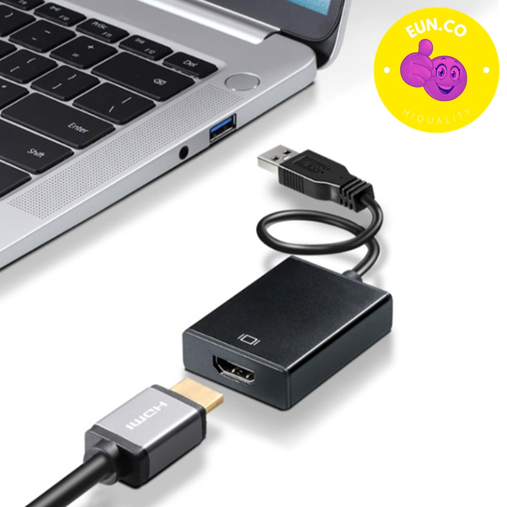 사무실 듀얼 모니터 연결 변환 USB 알루미늄 과열 방지 - 상품 이미지
