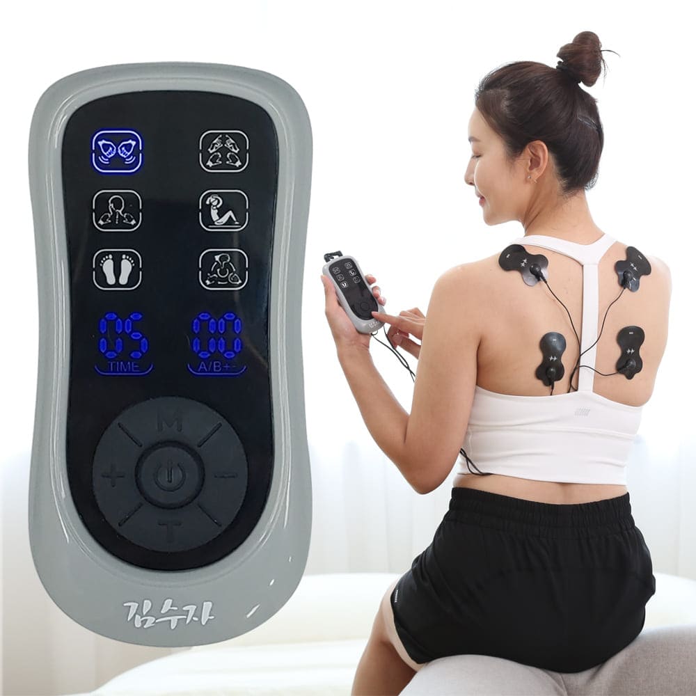 생활건강 저주파 마사지기 EMS 목 어깨 손목 발목 안마기 이미지 8