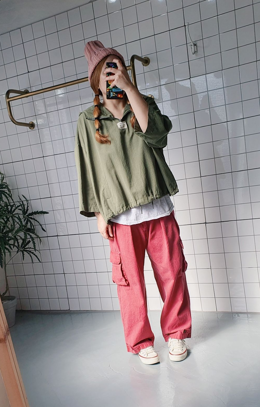 (무배) 남녀공용 피그 아머 가먼트 카고 팬츠 - 상세 이미지 3