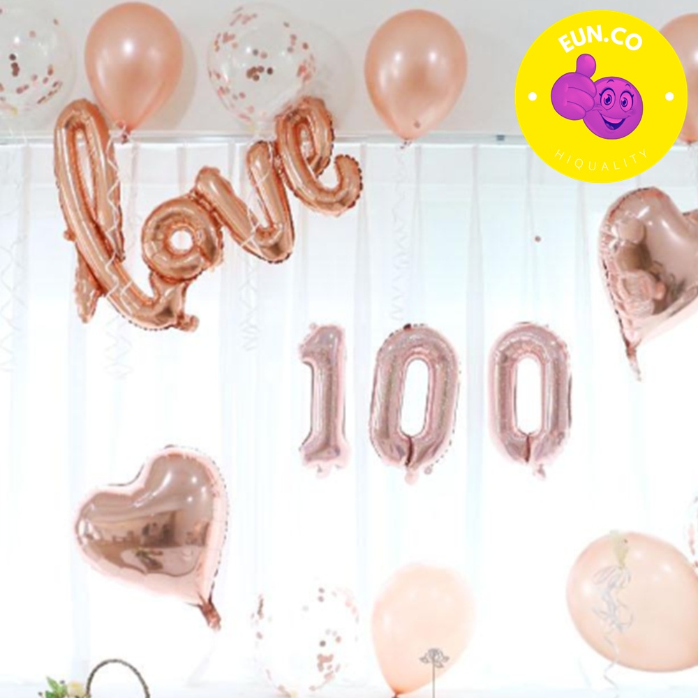 아기 기념일 풍선 100일 컨페티 콘페티 펄 벌룬 파티 용품 홈파티 장식 - 상품 이미지