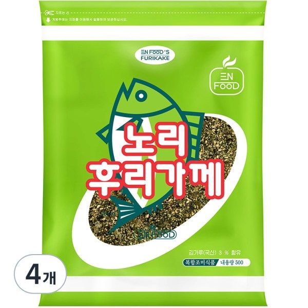 이엔푸드 노리 후리가께 500g 4개 471284 : DamaeStandard