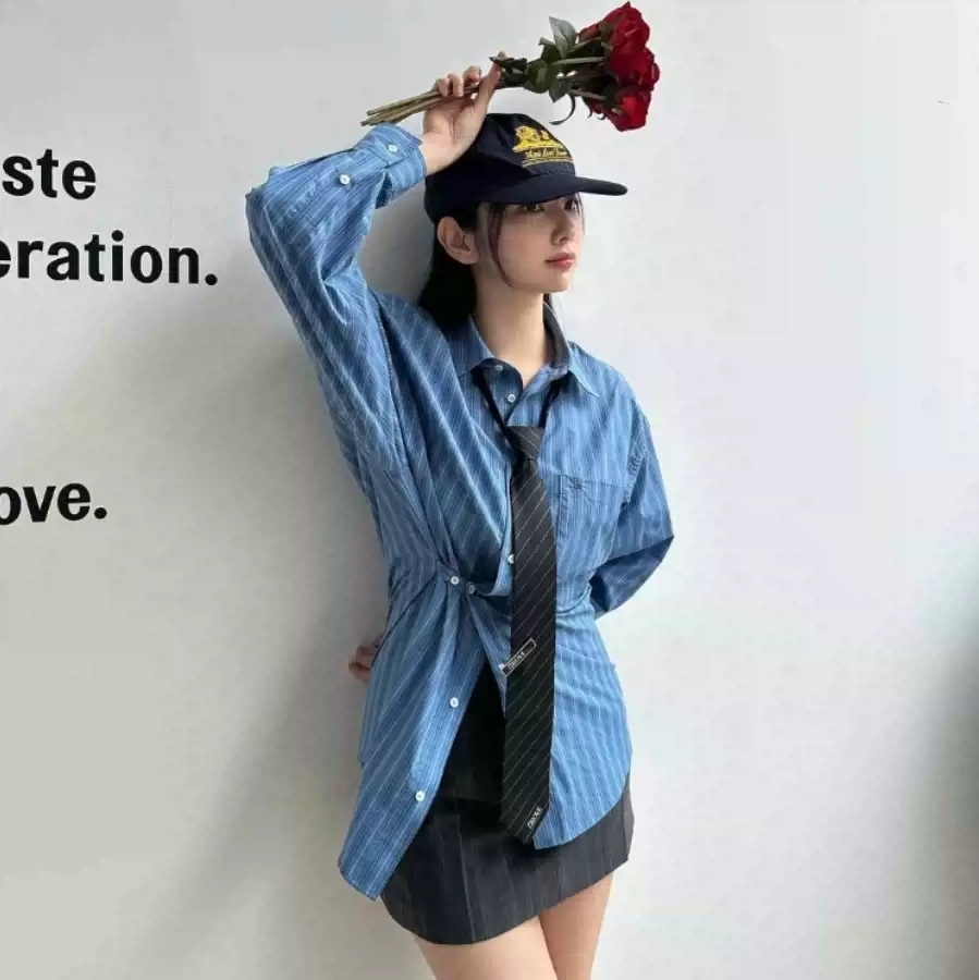 나솔사계 84화 경리 셔츠 블라우스 넥타이 캐주얼 의상 옷 패션 - 상세 이미지 2