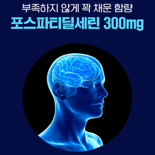 비웰 포스파티딜세린 징코 60캡슐 6박스 6개월 PS 인지력 기억력 혈행 면역력 은행잎 - 상세 이미지 5