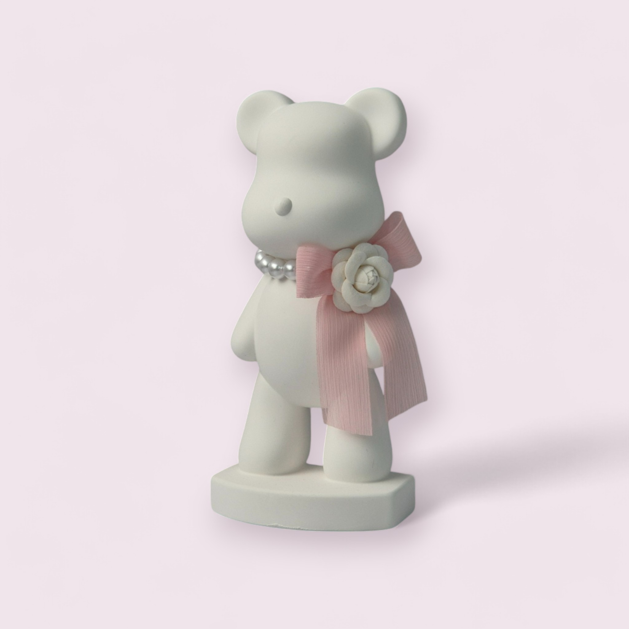 빅베어브릭 대형 베어브릭석고 방향제 은은한비누곷향 화이트