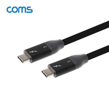 썬더볼트3 패시브케이블 CtoC연결선 30cm USBC타입선 4K노트북연결 IF598LC
