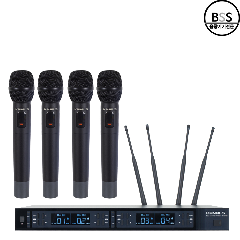 카날스 MW4000 MW-4000 4채널 무선마이크 KANALS - 상세 이미지 2