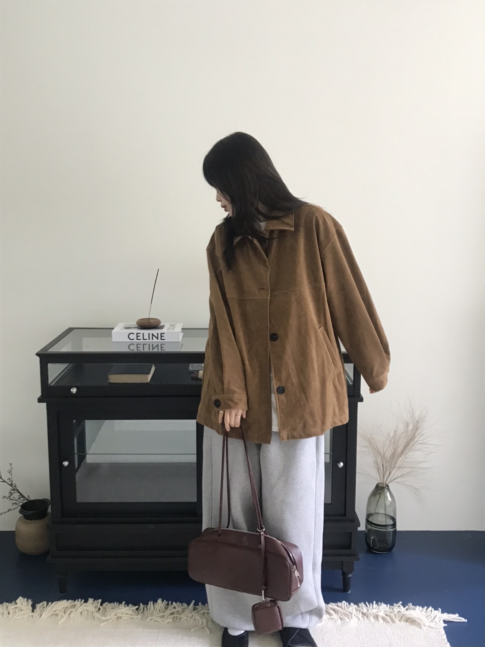 돈피 싱글 하프 스웨이드 자켓 2colors 상세 이미지 104