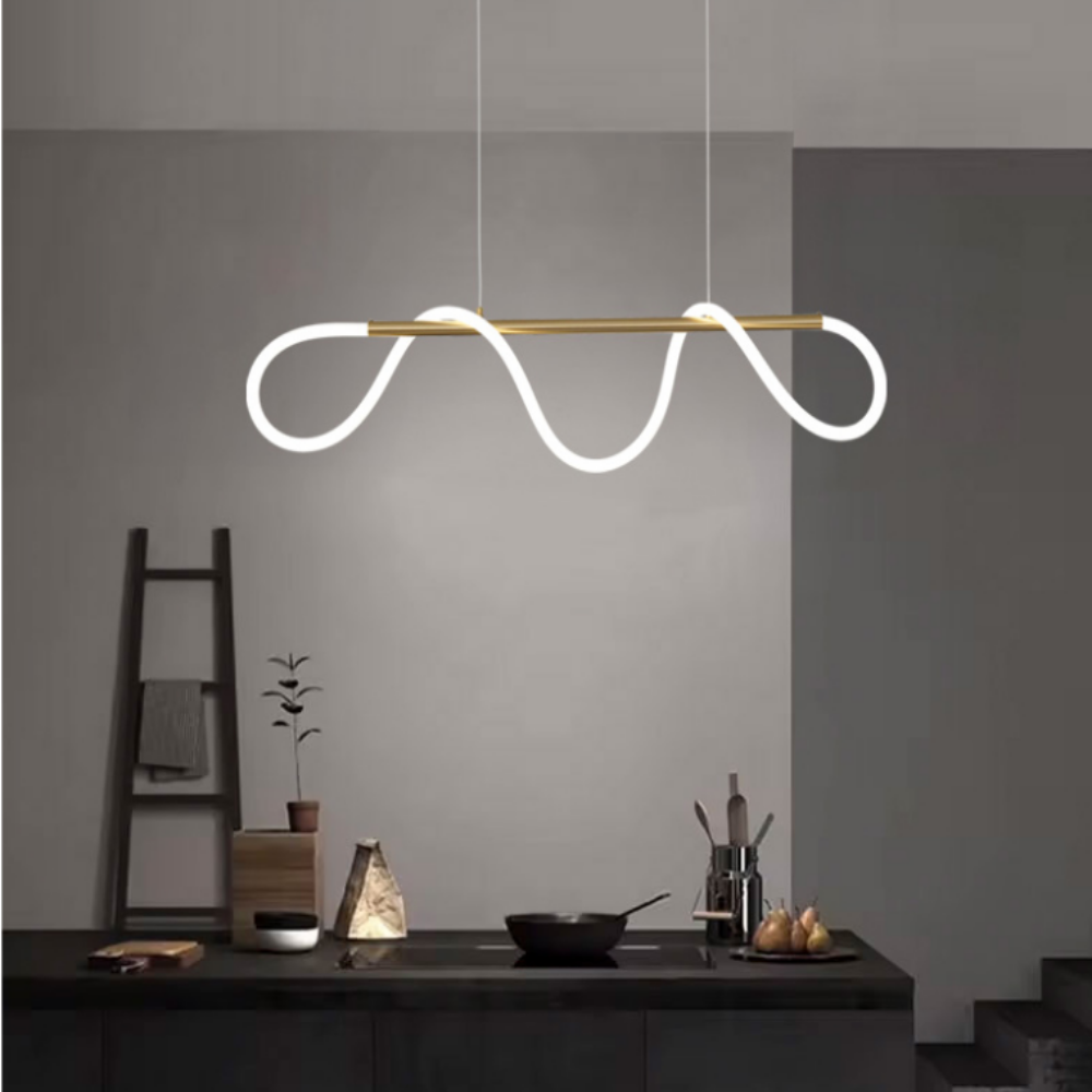 KS인증/무료+당일출고 6인용식탁등 LED 펜던트 조명 부엌 주방 식탁등 골드