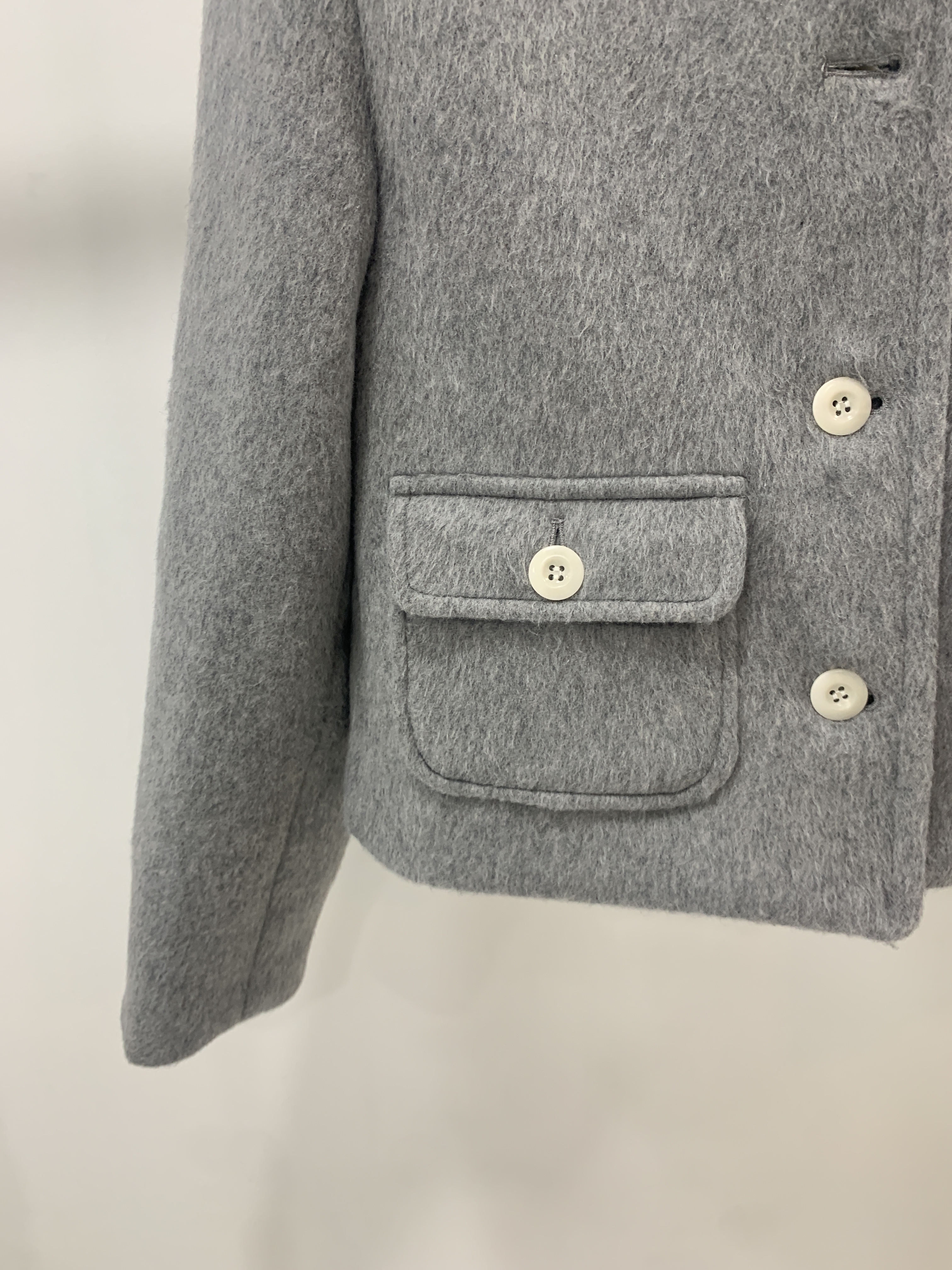 [☃️MADE/🩷당일발송] 뮤어 울 브러쉬 코트 자켓, 누빔 안감 겨울 자켓 상세 이미지 75