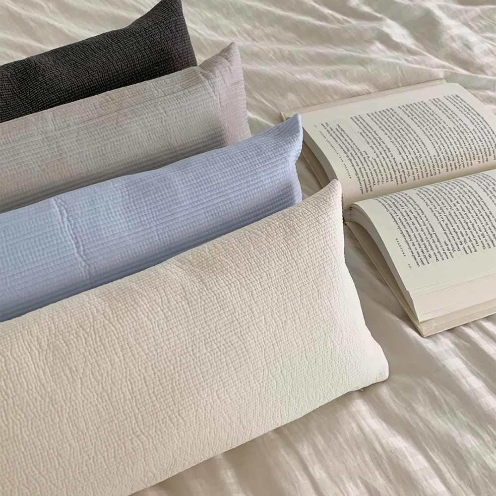 집앤콕 경추베개 메밀 목디스크 누빔 낮잠 일자목 거북목 베개