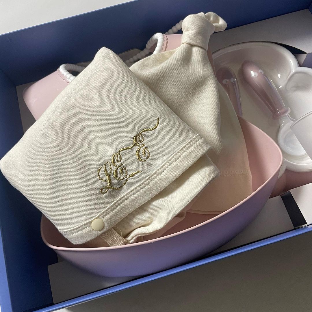 태명 자수 유기농 배냇저고리 오가닉 배냇슈트 수트 출산축하선물 세트 베넷저고리 겨울