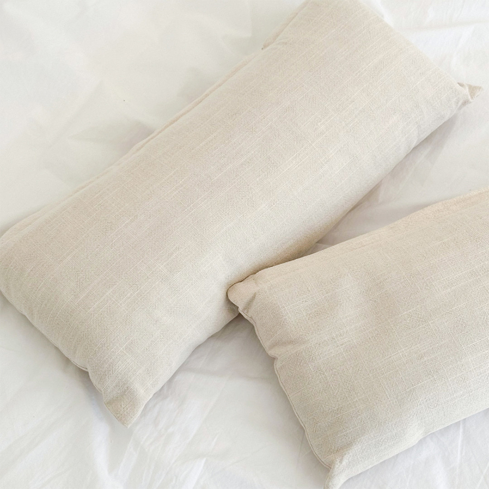 집앤콕 경추베개 메밀 목디스크 누빔 낮잠 일자목 거북목 베개