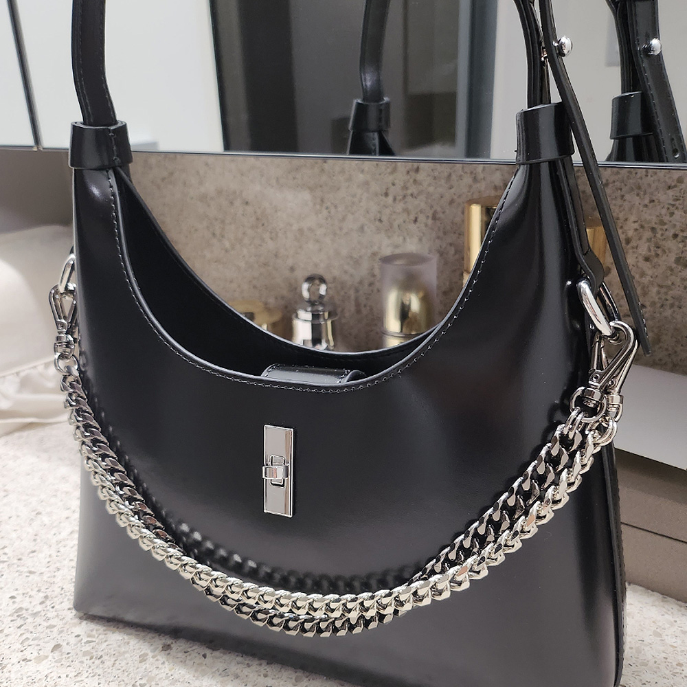 국산 초경량 알루미늄 체인 스트랩 줄 샤넬 보이백 빈티지 실버 바게트백 루이비통 디올 호환