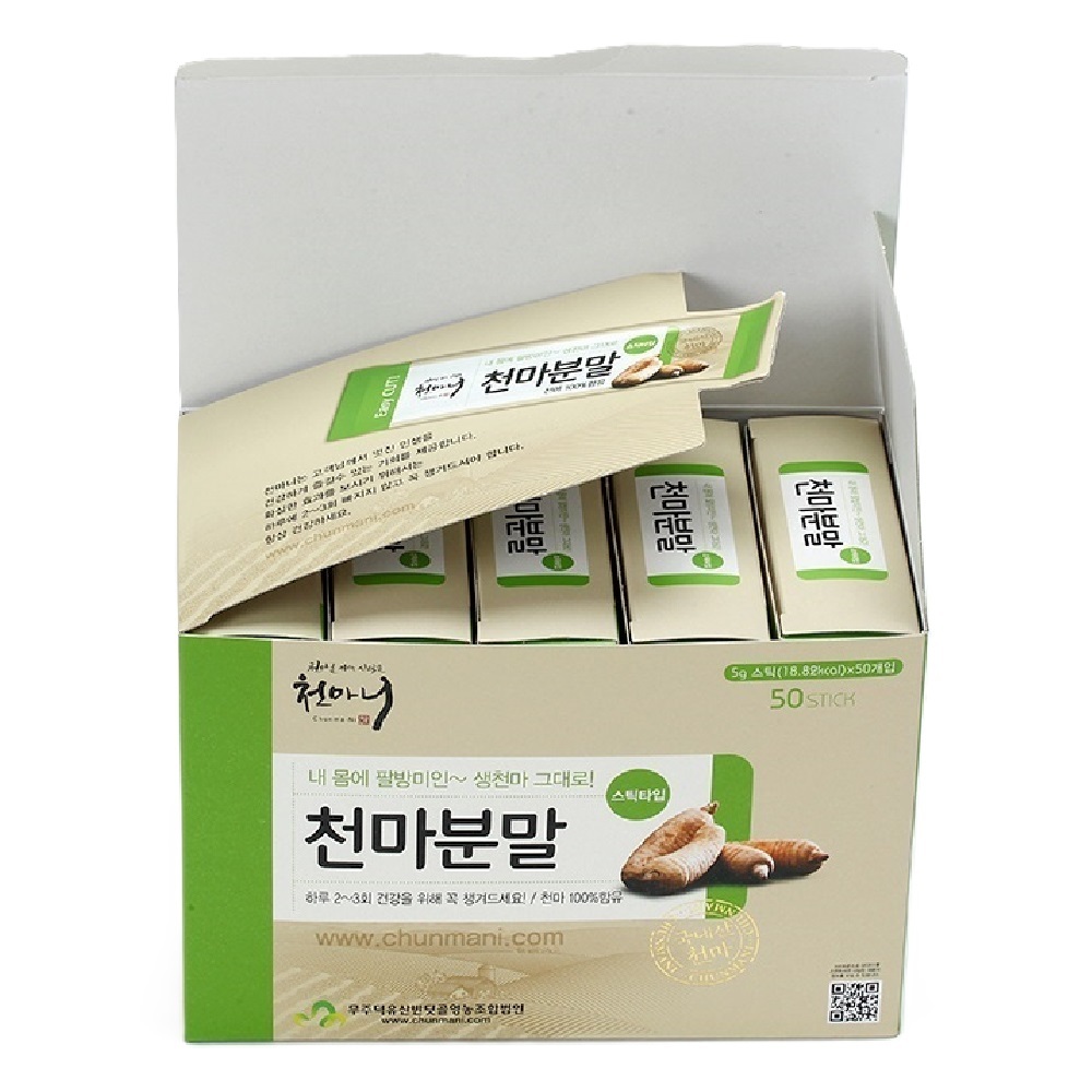 천마분말 5g x 50포 건강분말스틱 뇌건강 혈관건강 : 웰니스담