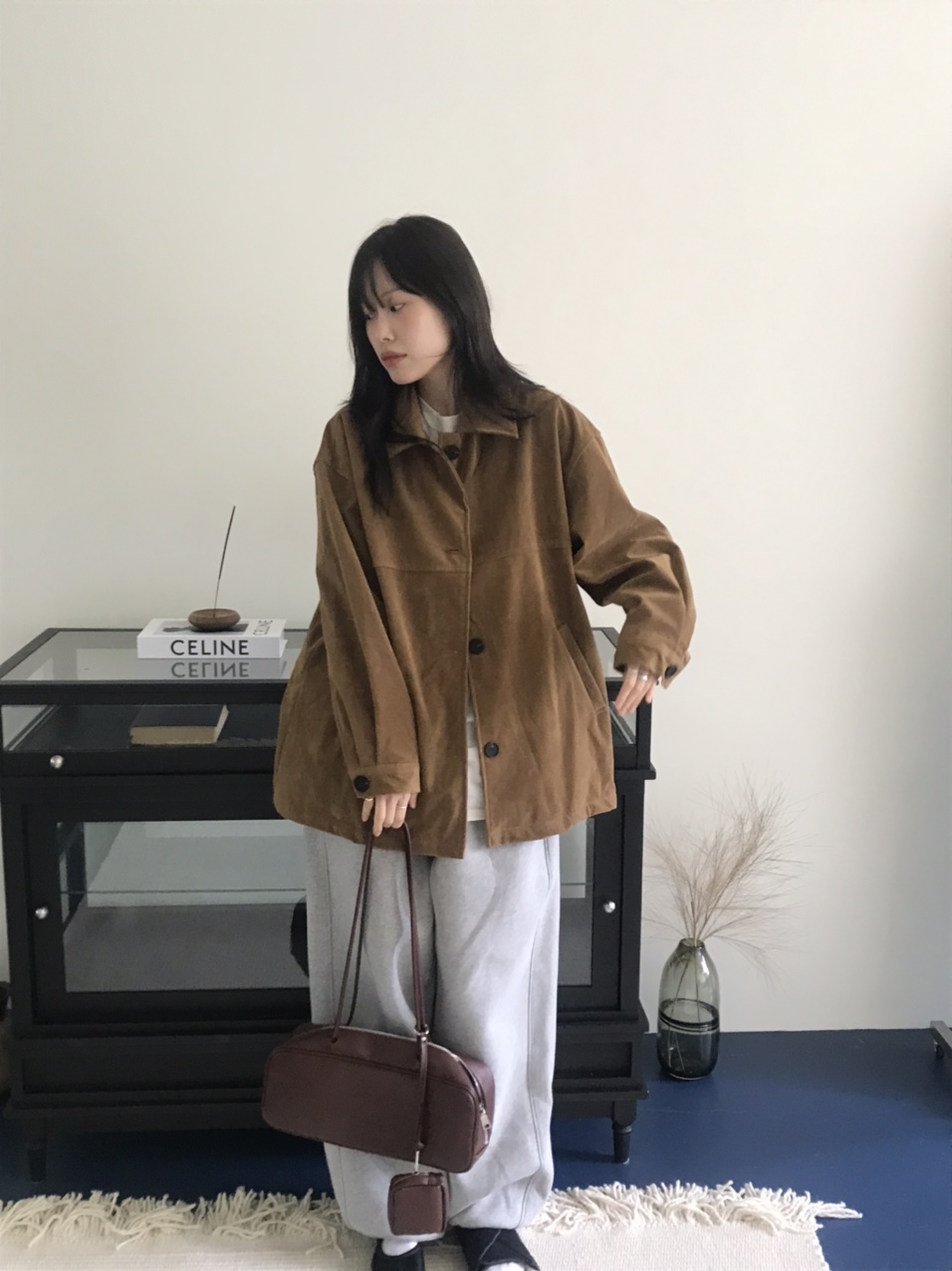 돈피 싱글 하프 스웨이드 자켓 2colors 상세 이미지 100