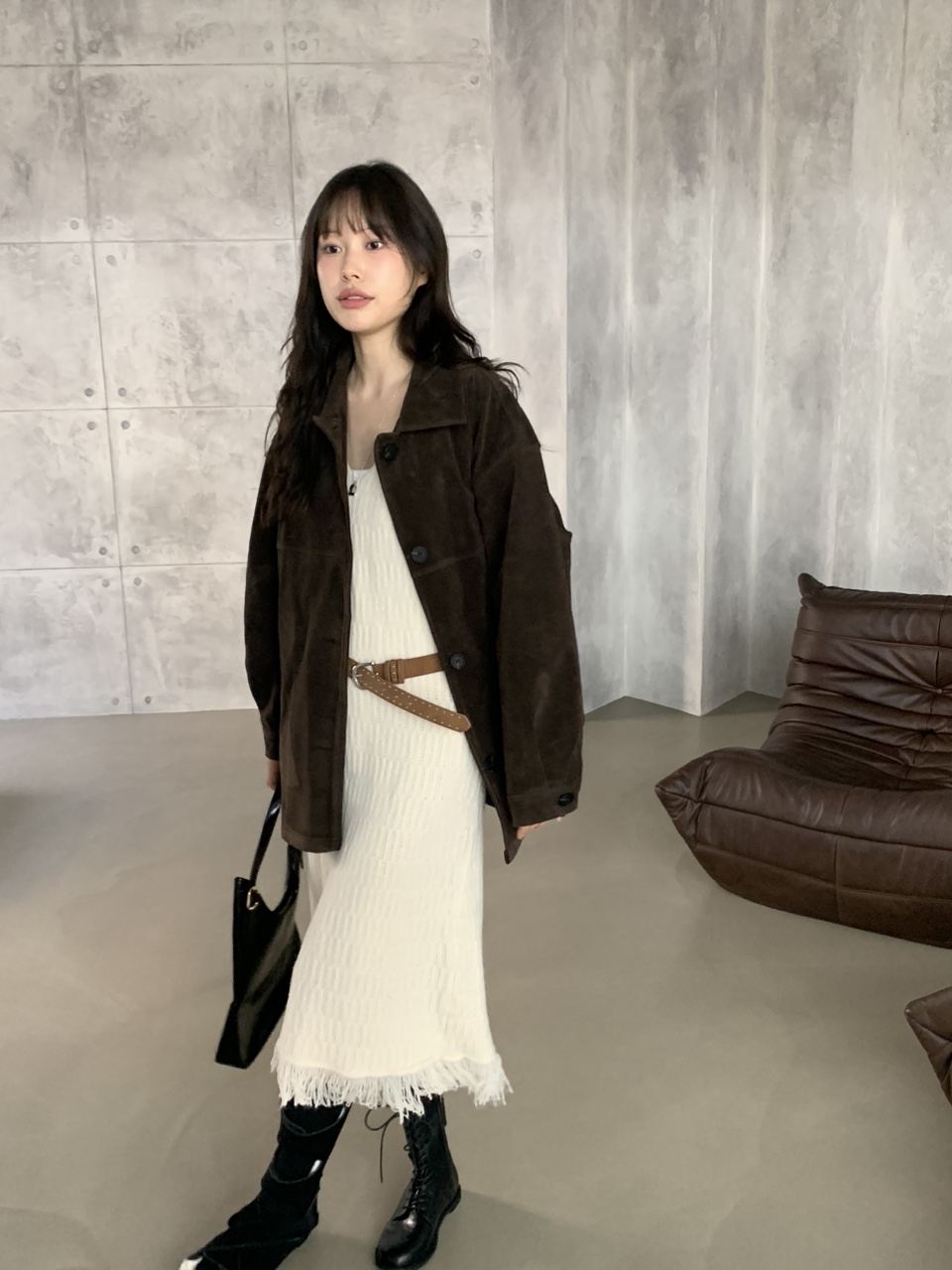 돈피 싱글 하프 스웨이드 자켓 2colors 상세 이미지 17