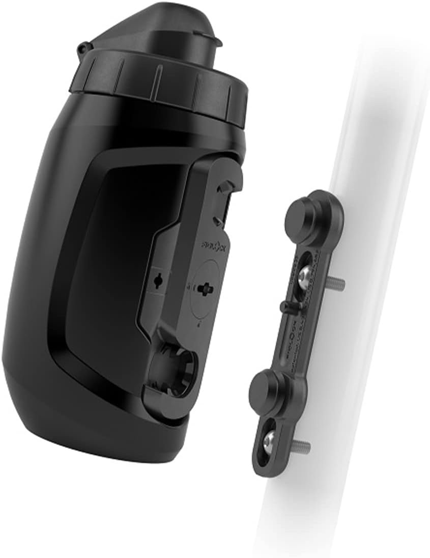 FIDLOCK 트위스트 병 450ml 누수 방지 자전거 물병 자석 거치대 블랙 - 상품 이미지
