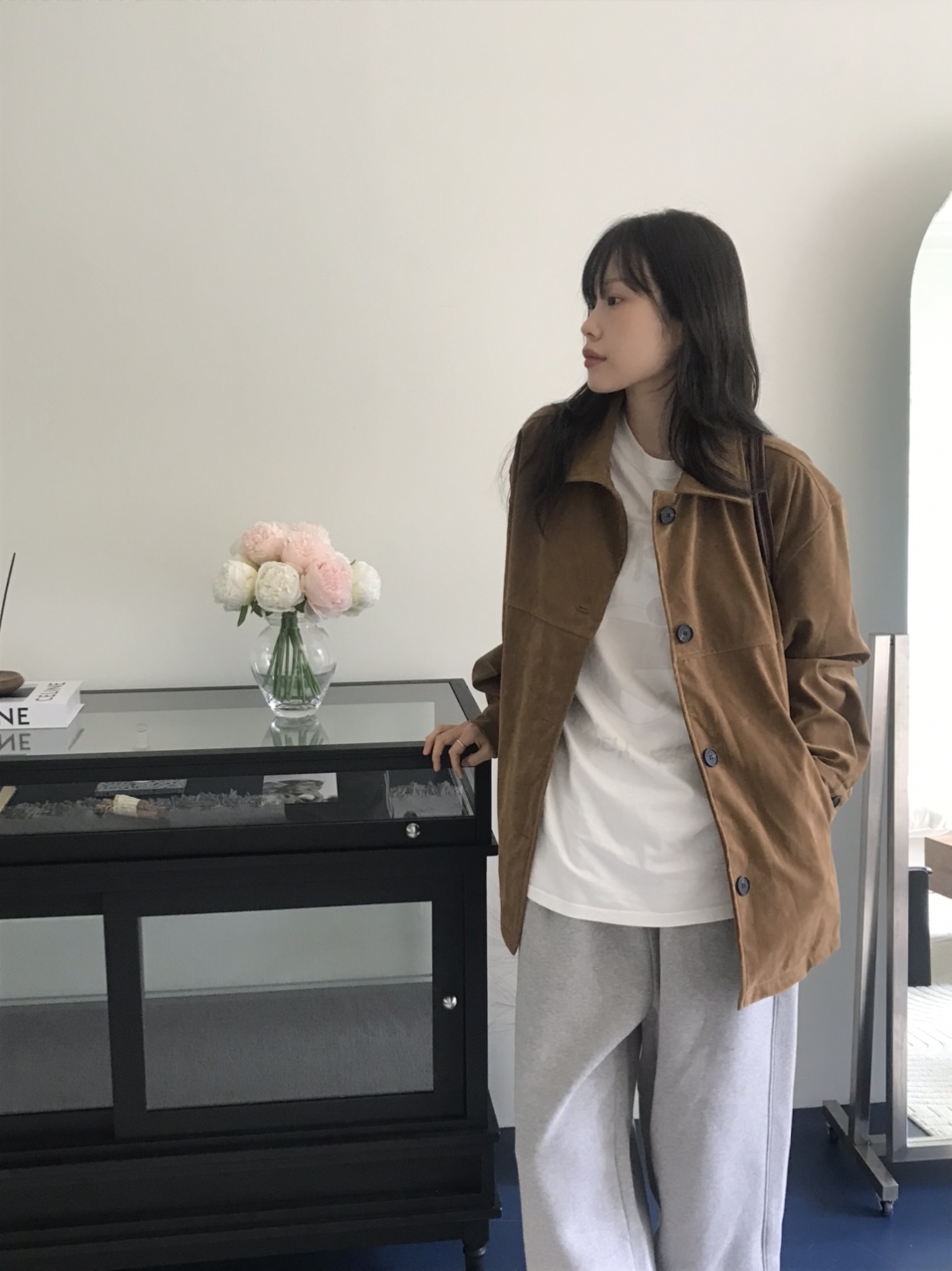돈피 싱글 하프 스웨이드 자켓 2colors 상세 이미지 94