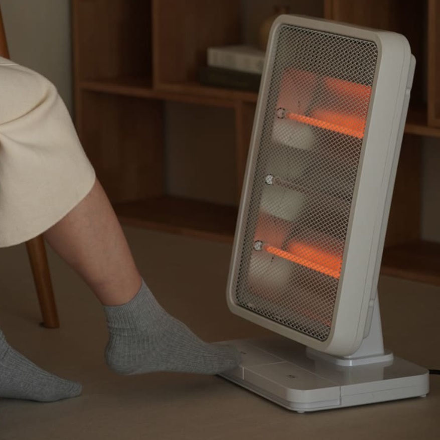 사무실 발 히터 전기 발 난로 전기 히터기 책상 히터