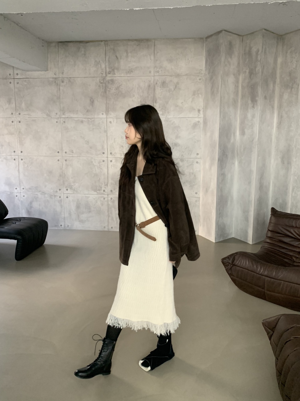 돈피 싱글 하프 스웨이드 자켓 2colors 상세 이미지 37