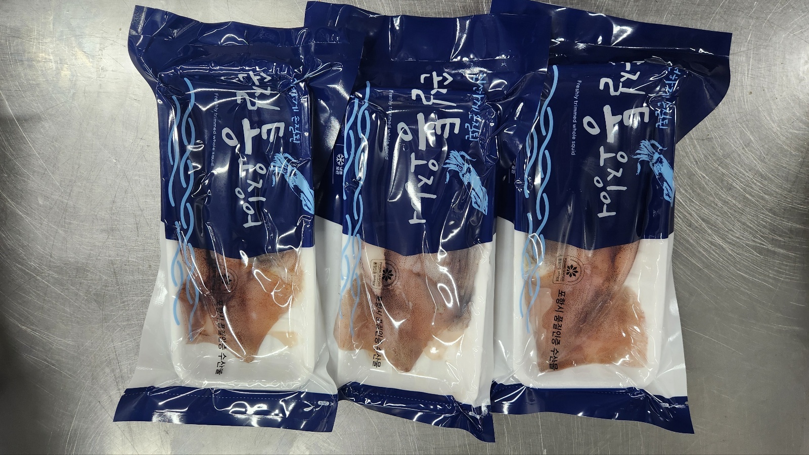 늘초록 완전 손질통오징어 링채200g 포항시인증필 물오징어 - 상세 이미지 4