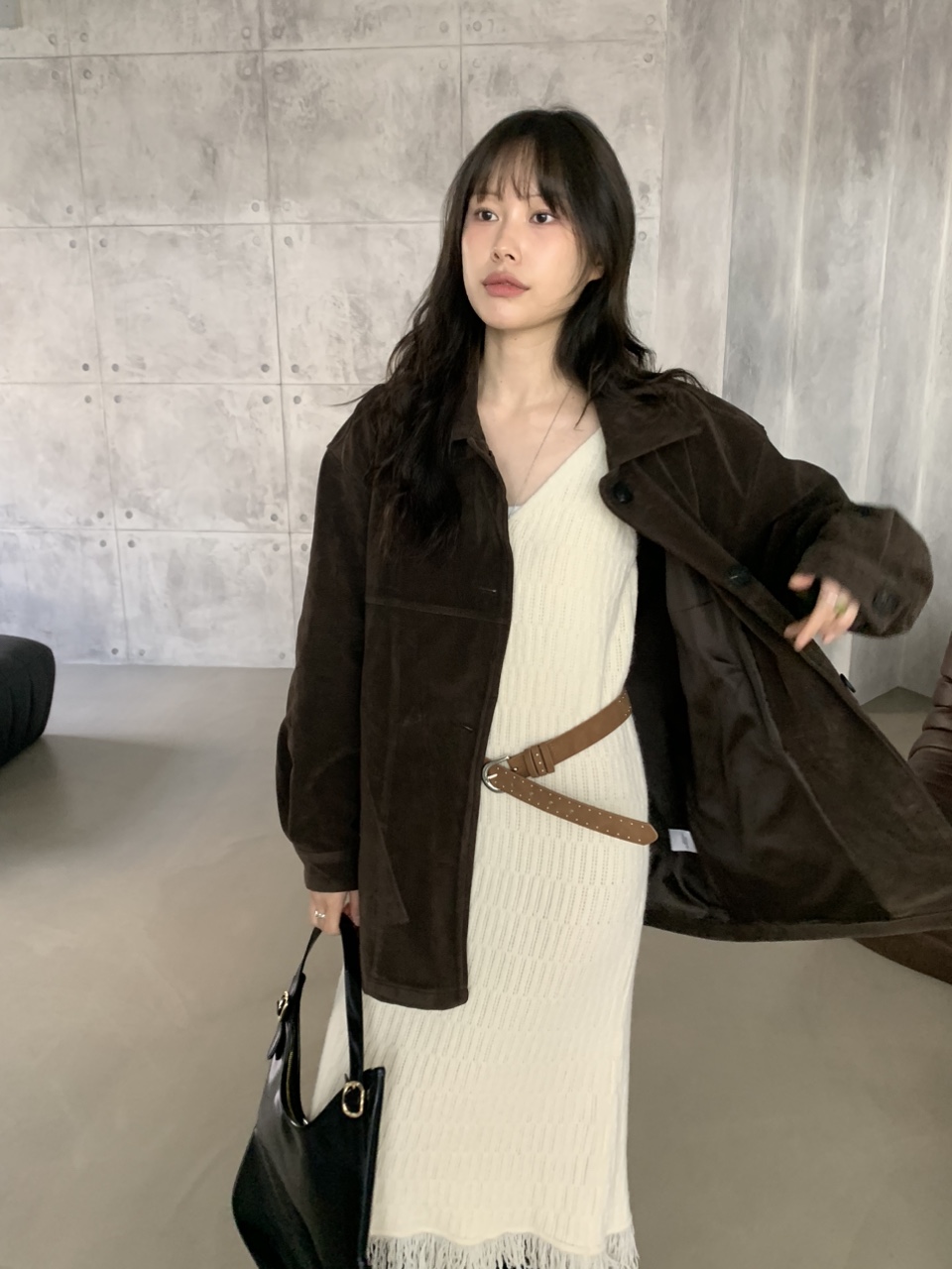 돈피 싱글 하프 스웨이드 자켓 2colors 상세 이미지 33