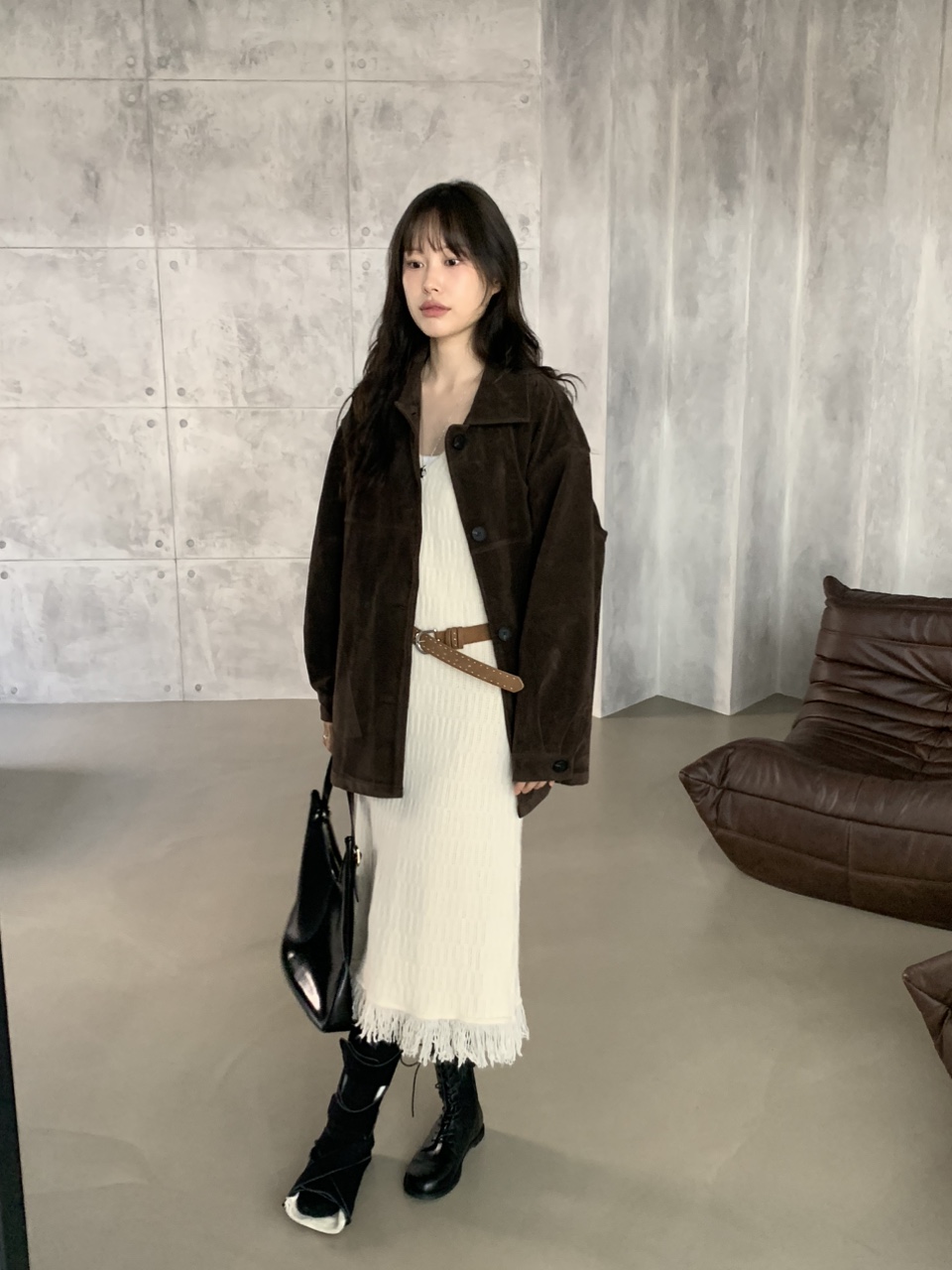 돈피 싱글 하프 스웨이드 자켓 2colors 상세 이미지 19
