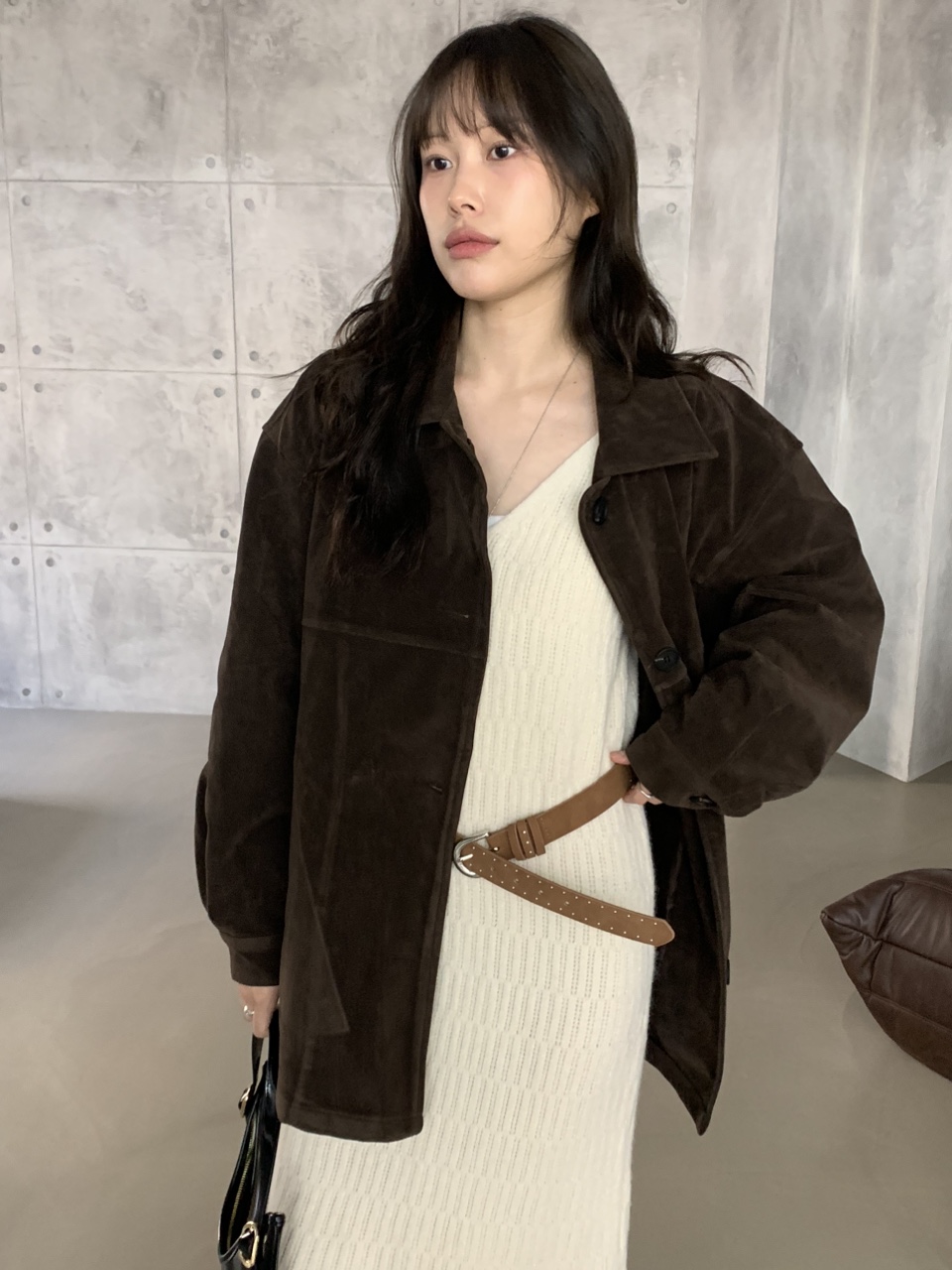 돈피 싱글 하프 스웨이드 자켓 2colors 상세 이미지 31