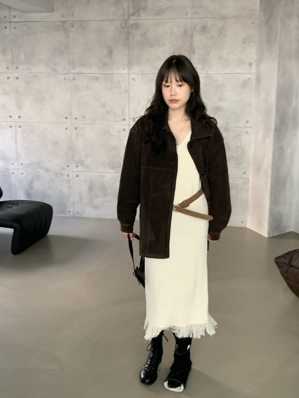 돈피 싱글 하프 스웨이드 자켓 2colors 상세 이미지 38