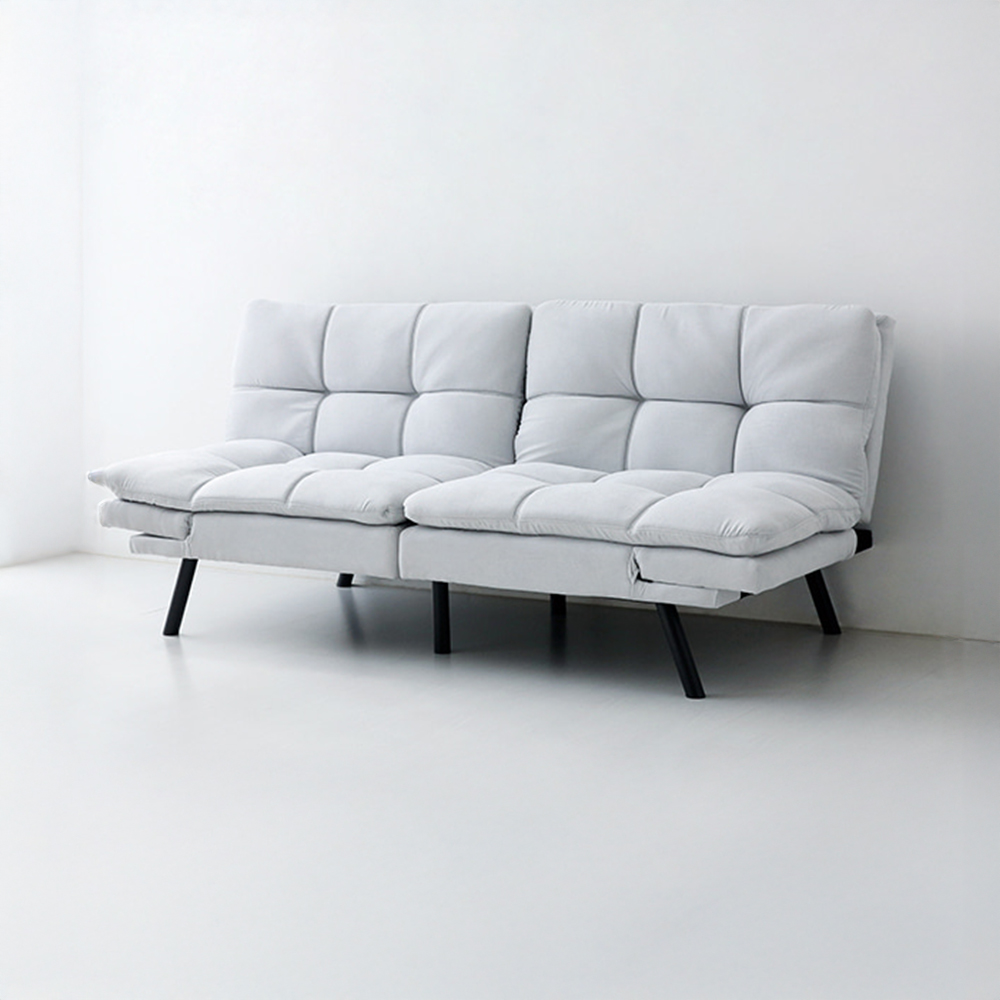 니스코 3인 멀티 메모리폼 소파베드 독립형 BC267S03 라이트그레이