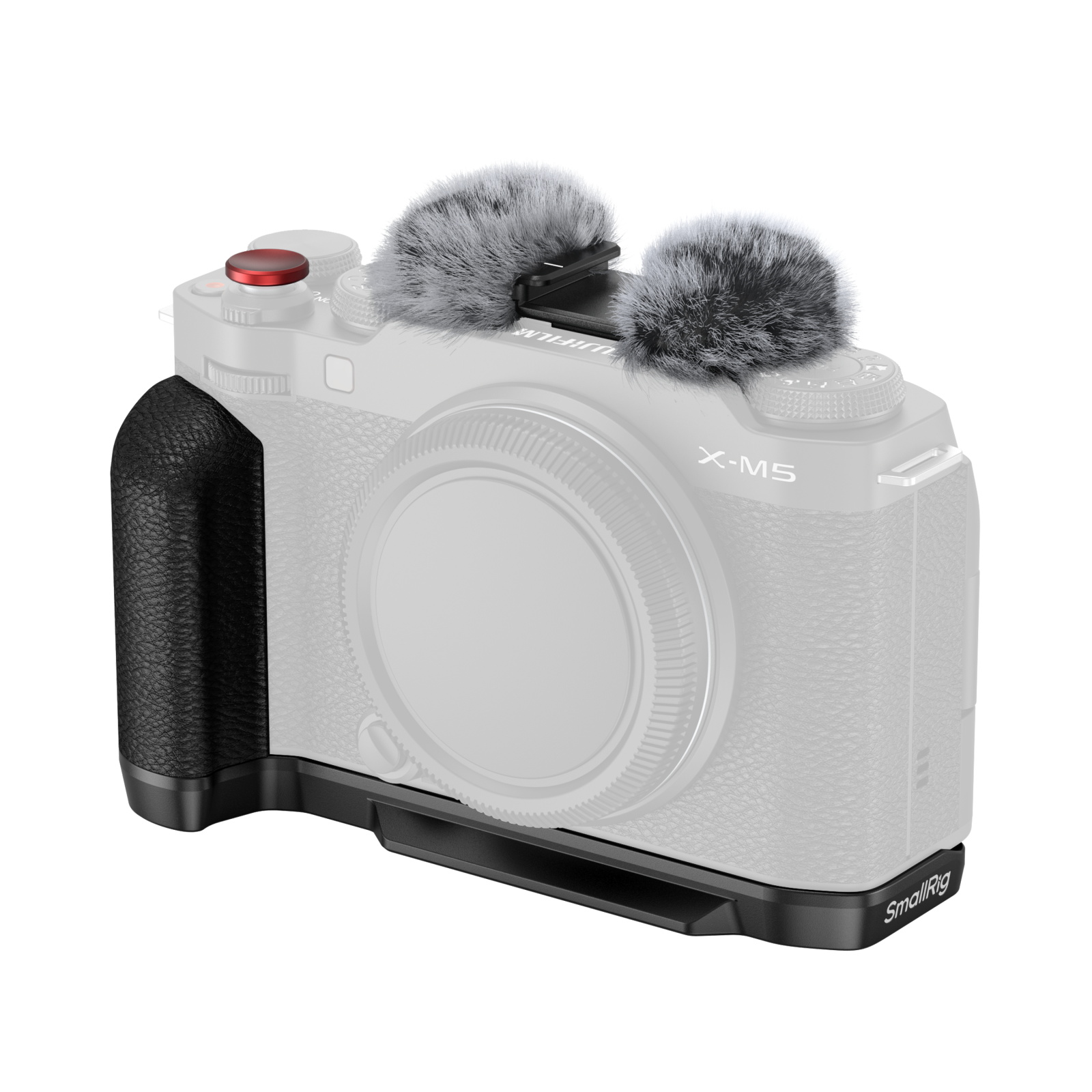 스몰리그 FUJIFILM X-M5용 실리콘 핸들이 달린 L자형 마운트 플레이트 4875 4876 - 상세 이미지 2