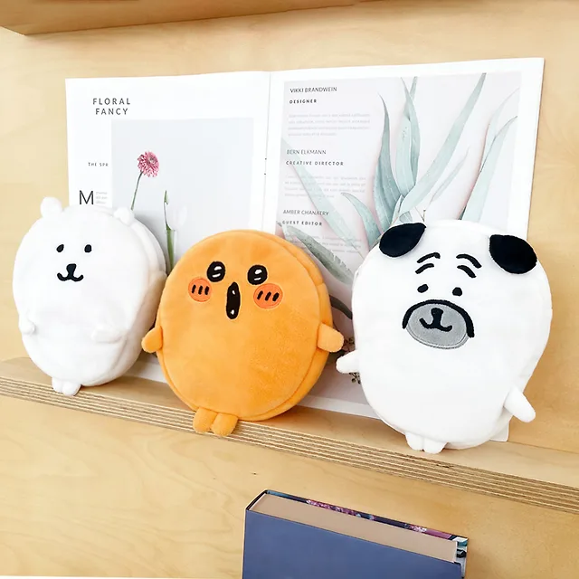 엎드린 담곰이 전신 파우치 농담곰 소품 보관 봉제 굿즈 이미지 6