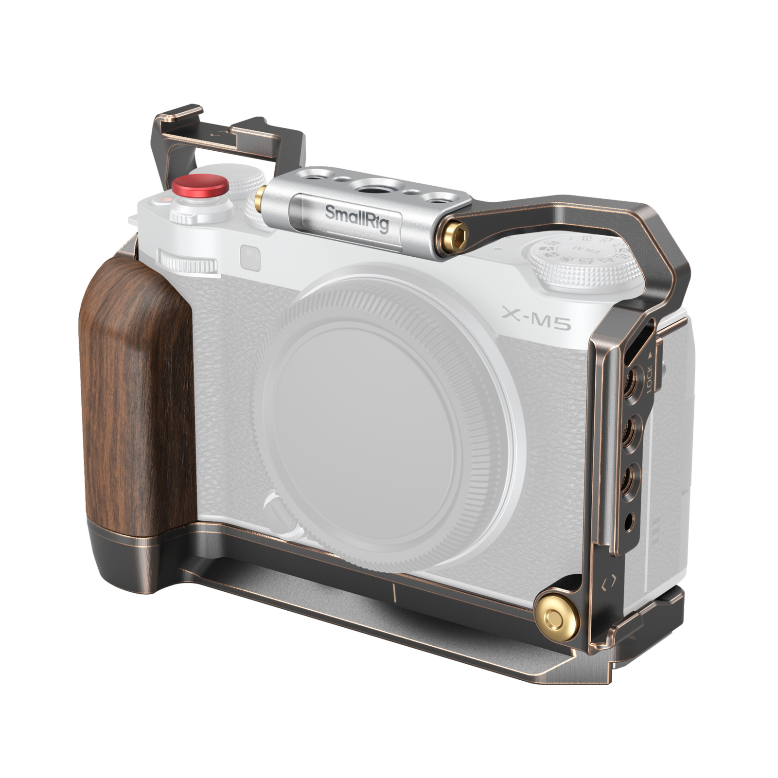 스몰리그 FUJIFILM X-M5용 레트로 케이지 4892 - 상품 이미지